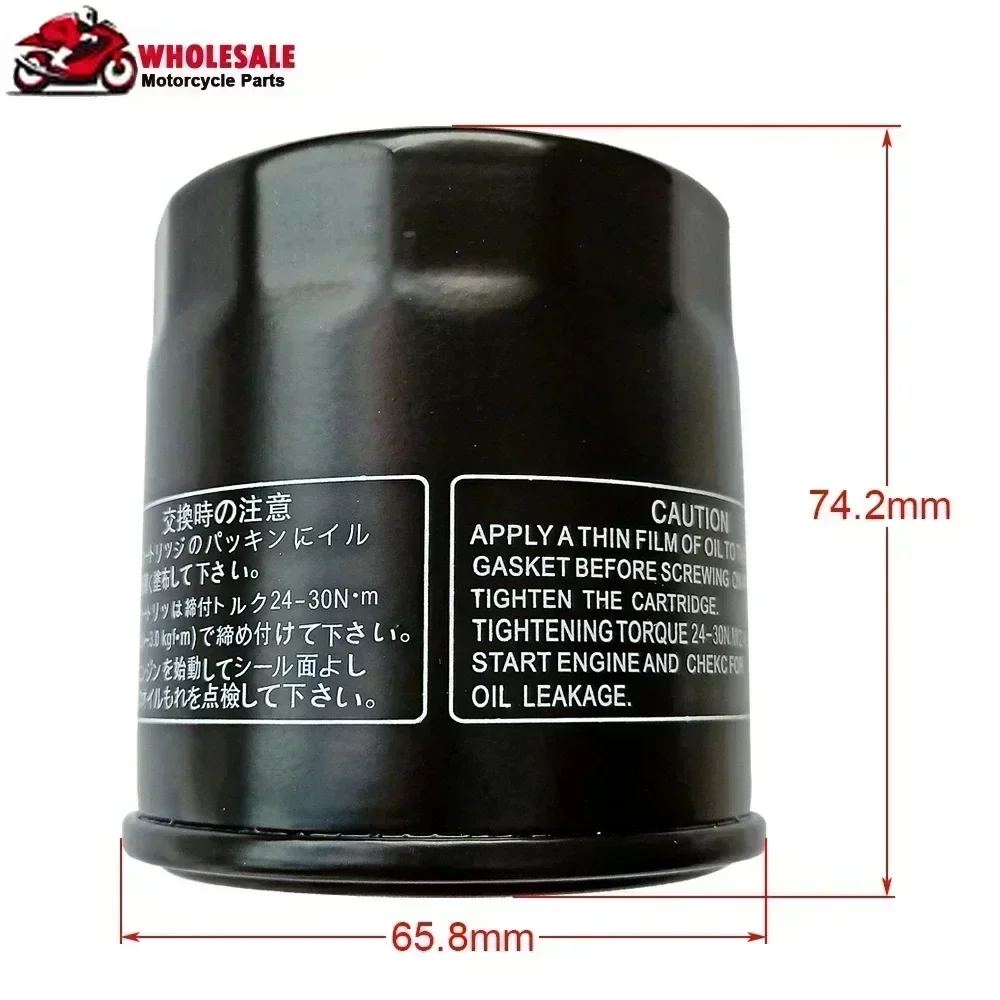 Oil Filter For Honda CB1000 CB1000R CB1000RA SC60 08-16 2018-2023 2020 2021 2022 2023 CB 1000 RA ASP1100 ASP1100P Hawk ASP 1100