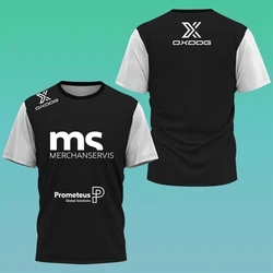 Fashion Men's Fitness Short Sleeve New Tennis Training T Shirt Summer Lightweight Breathable Sports T Shirt Large Size Pullover