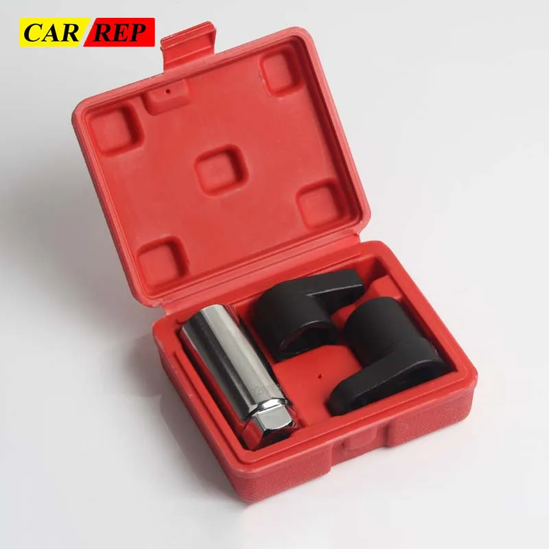 

3-piece Set Of Oxygen Sensor Sleeve Removal Wrench Oxygen Sensor Sleeve Removal Tool European Japanese Type Repairing Toolset