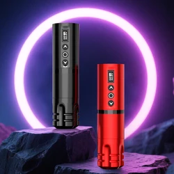 Wireless Tattoo Pen Machine Gun Rotary Pen Machine Prompt of Strong Startup 8 Hours of Battery Life Powerful Motor Smart Display