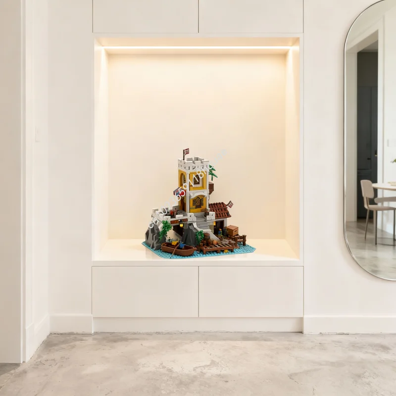 

1179pcs MOC Imperial Outpost Remake Pirates Model Building Blocks Construction Toys Christmas Gifts Idea Education Brick Kids