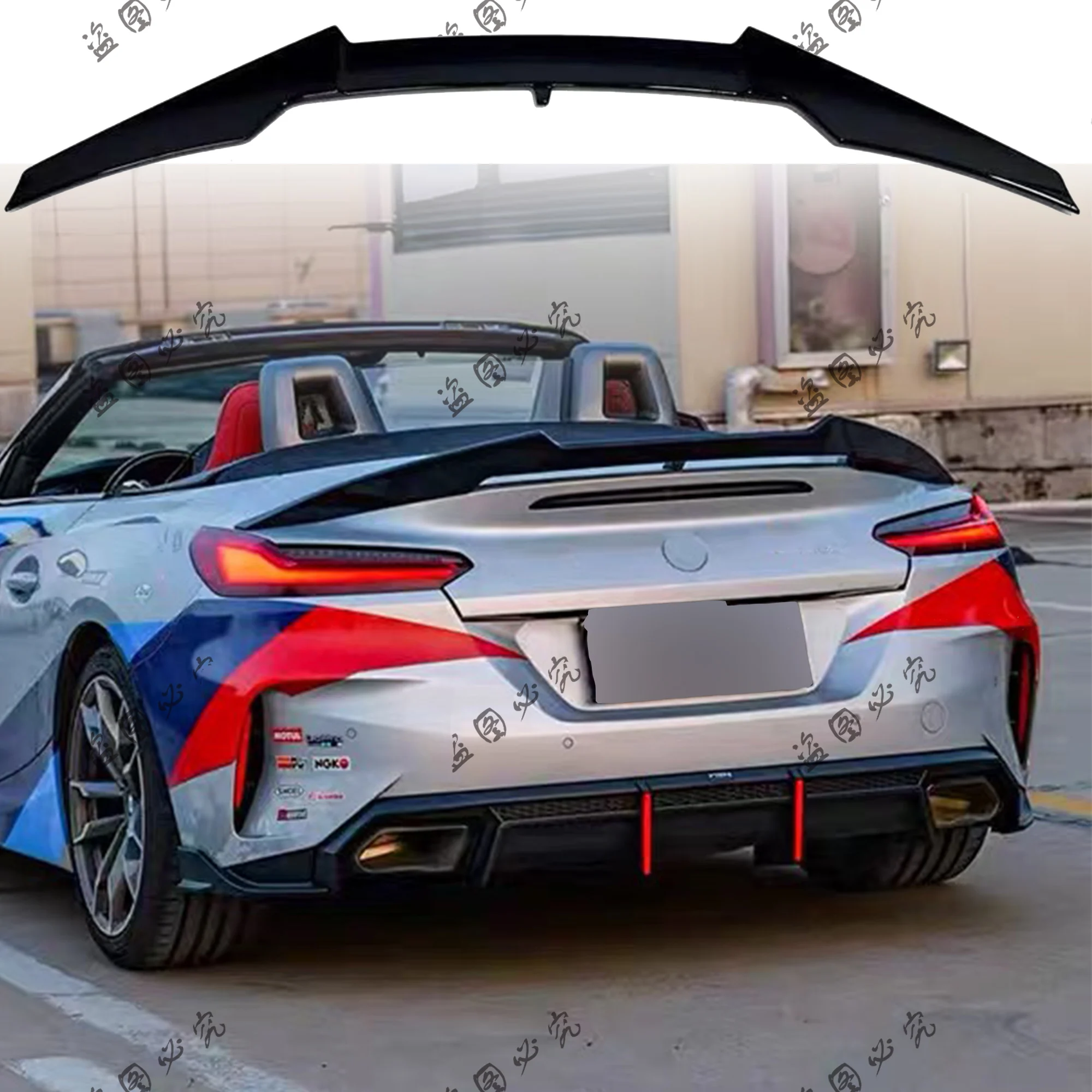 VTEN Style Rear Trunk Lip Spoiler for BMW Z4 G29 2019-2025 Gloss Black Rear Spoiler Boot Wing Car Accessories
