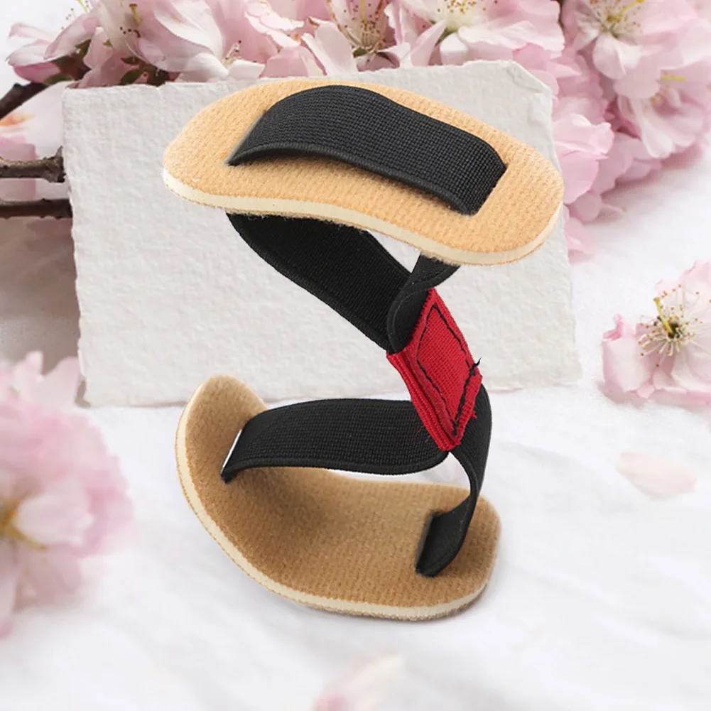 Unisex Foot Hallux Valgus Strap Relieve Pain Elastic Belt Split Toe Orthosis Daily Wear Toe Separator Straightener for Foot Care