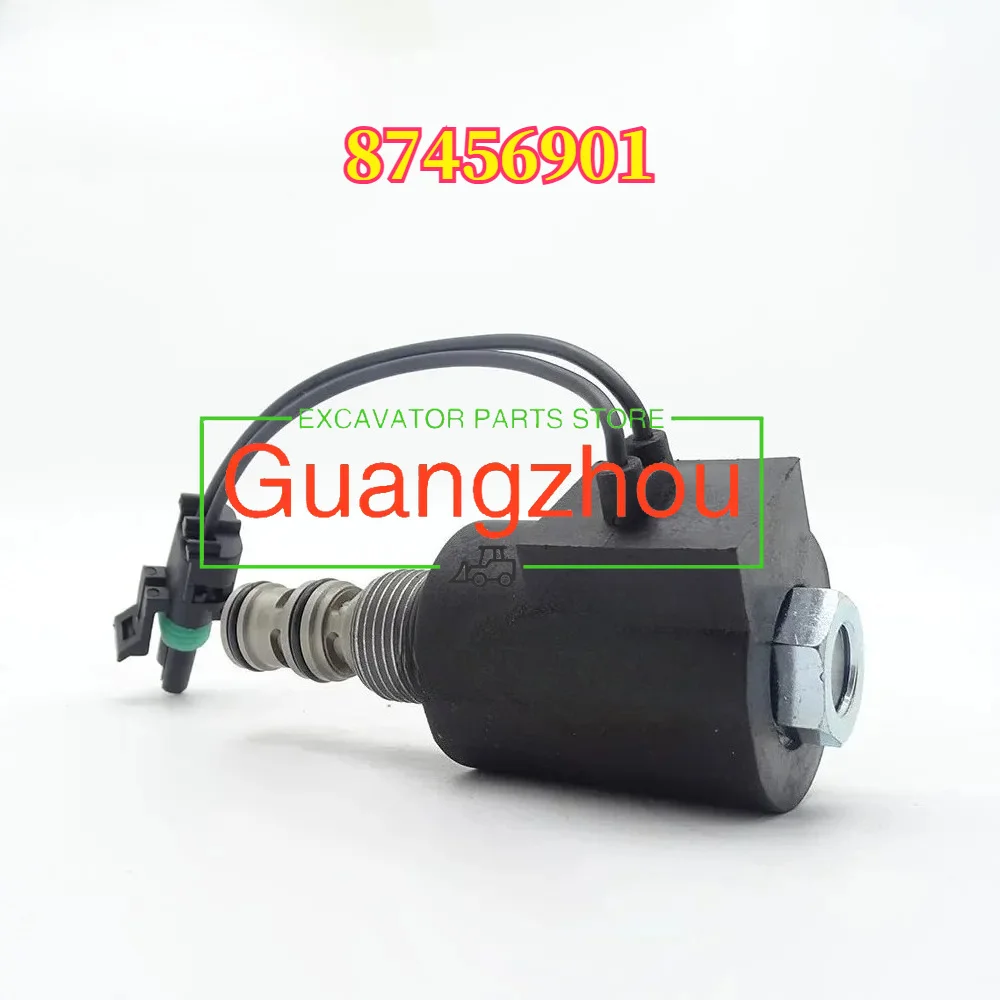 87456901 Hydraulic Solenoid Valve for 585G 586G 588G 590SM 590SM+ 590SN