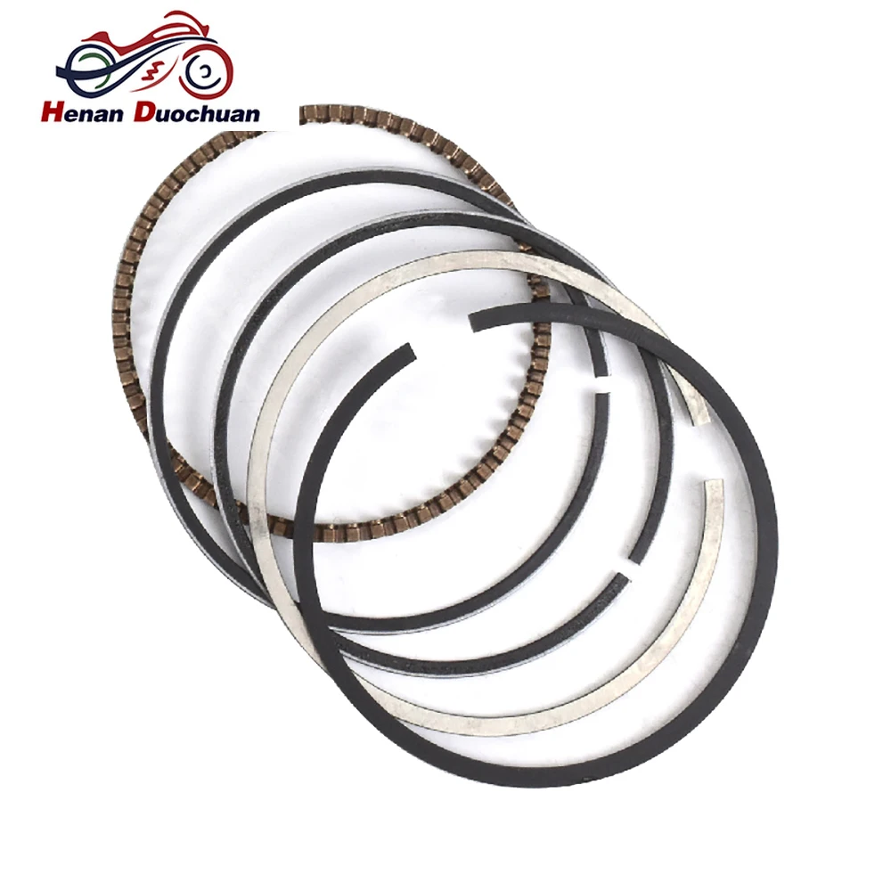 49mm 250cc Motor Bike Engine 4 Cylinder Piston Rings Kit for KAWASAKI ZR250 Balius 2000 ZXR250 1991-1998 ZR ZXR 250 Ring Set