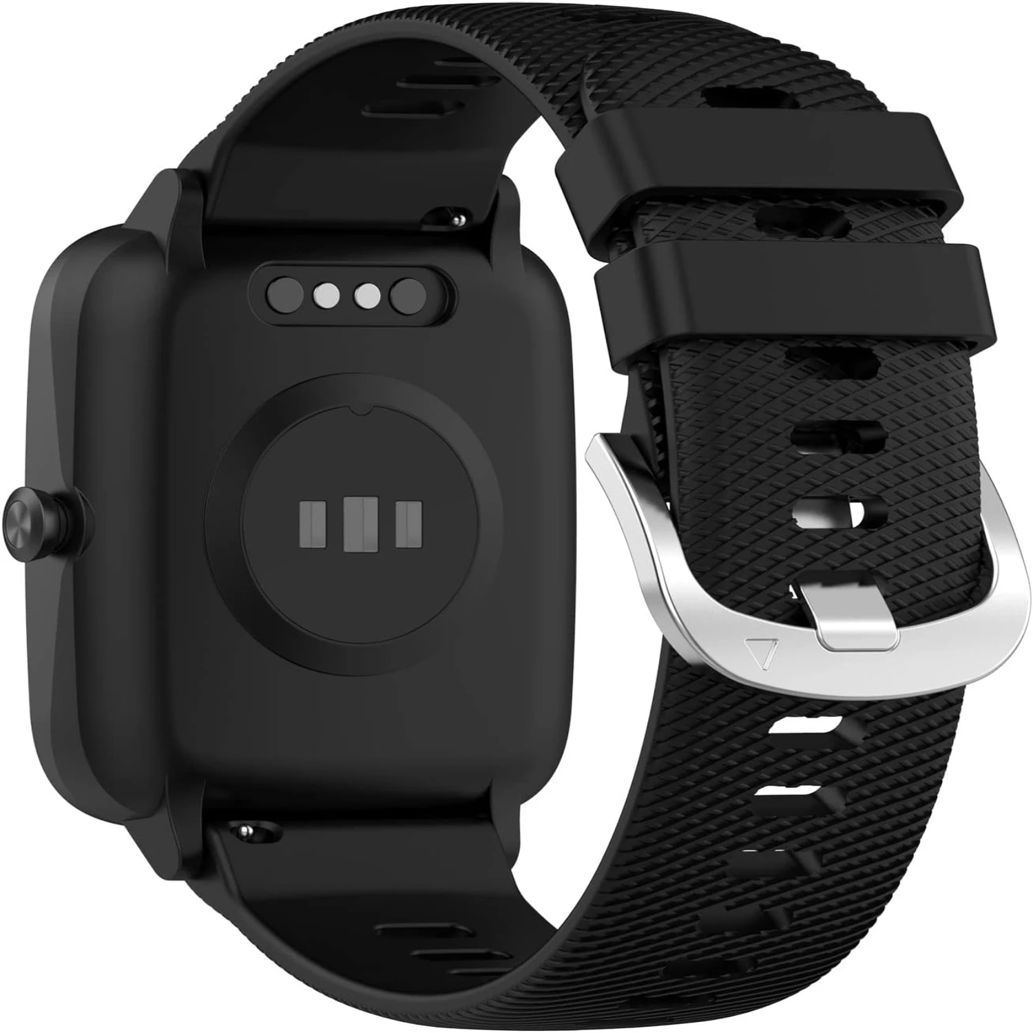 High-Quality Premium Waterproof Silicone Band for V7 Smartwatch - Ultimate Comfort Gear for Active Lifestyles - Lightweight, Fle