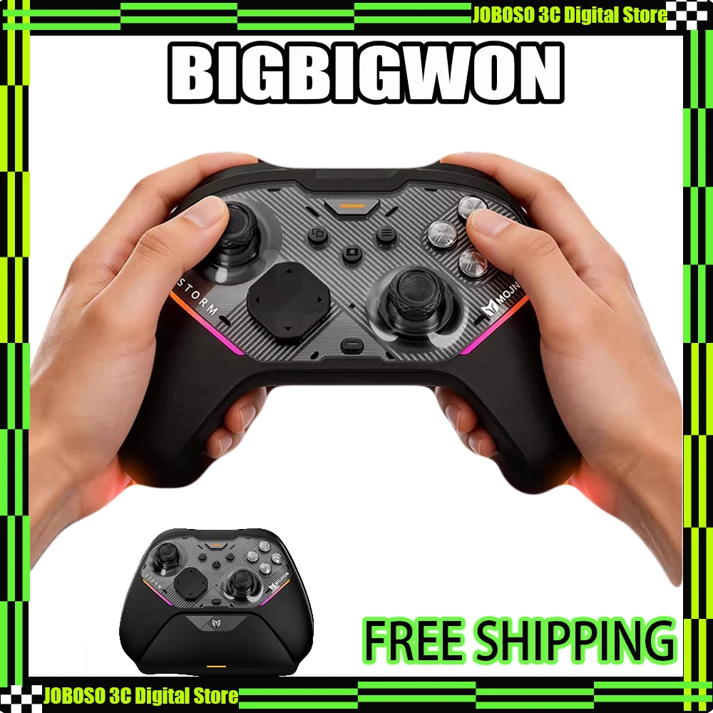 Беспроводной игровой контроллер BIGBIG WON Gale 2 Bluetooth TMR Joystick Apex для соревнований, совместимый с Switch2, ПК, Android, Mac, Steam