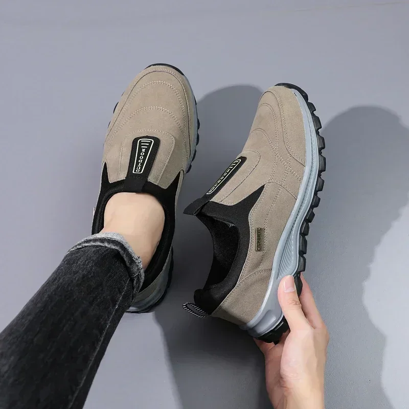 YRZL Herren Outdoor Camping, leichtes Laufen, Joggen, Freizeit Bergsteigen, Herrenschuhe, rutschfeste Wanderschuhe Mann – Detail 19