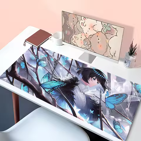 Mouse Pad PC Accessories HD Keyboard Pad Office Desk Mat Anime Mousepad Natural Rubber Anti Slip Gaming Fate Oberon Extended Pad