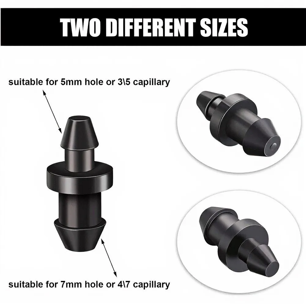 For Drip Irrigation Systems Hose Barb Fitting Drip Irrigation Fittings Set Garden Water Connector High-quality Plastic
