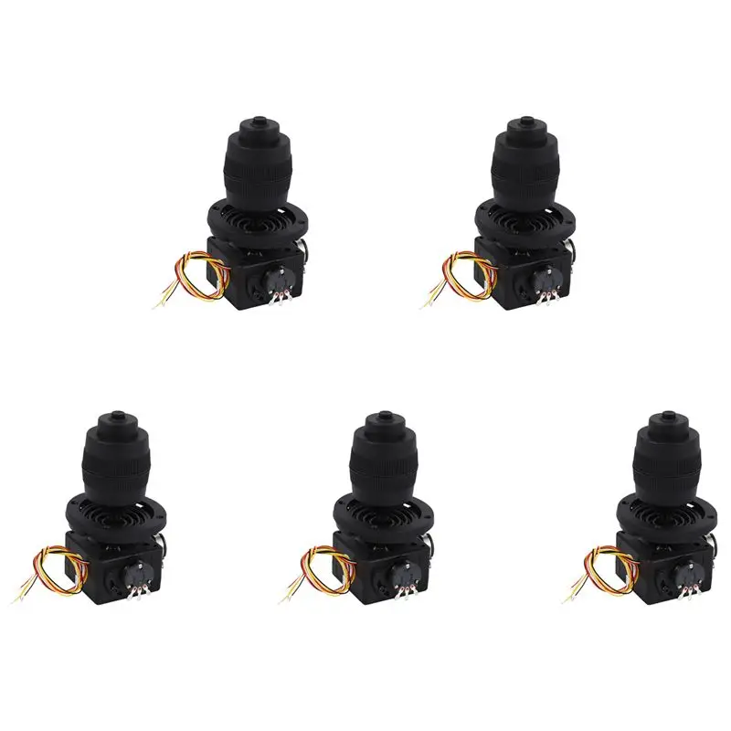 A04G-5X Electronic 4-Axis Joystick Potentiometer Button For JH-D400B- 10K 4D Controller With Wire For Industrial