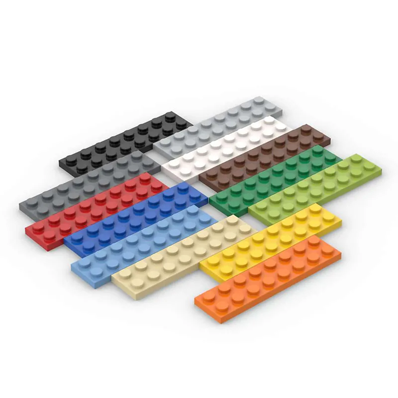 

20pcs/lot Bulk Blocks Building Bricks Thin 2X8 Educational Assemblage Construction Toys for Children Compatible With Brand 3034