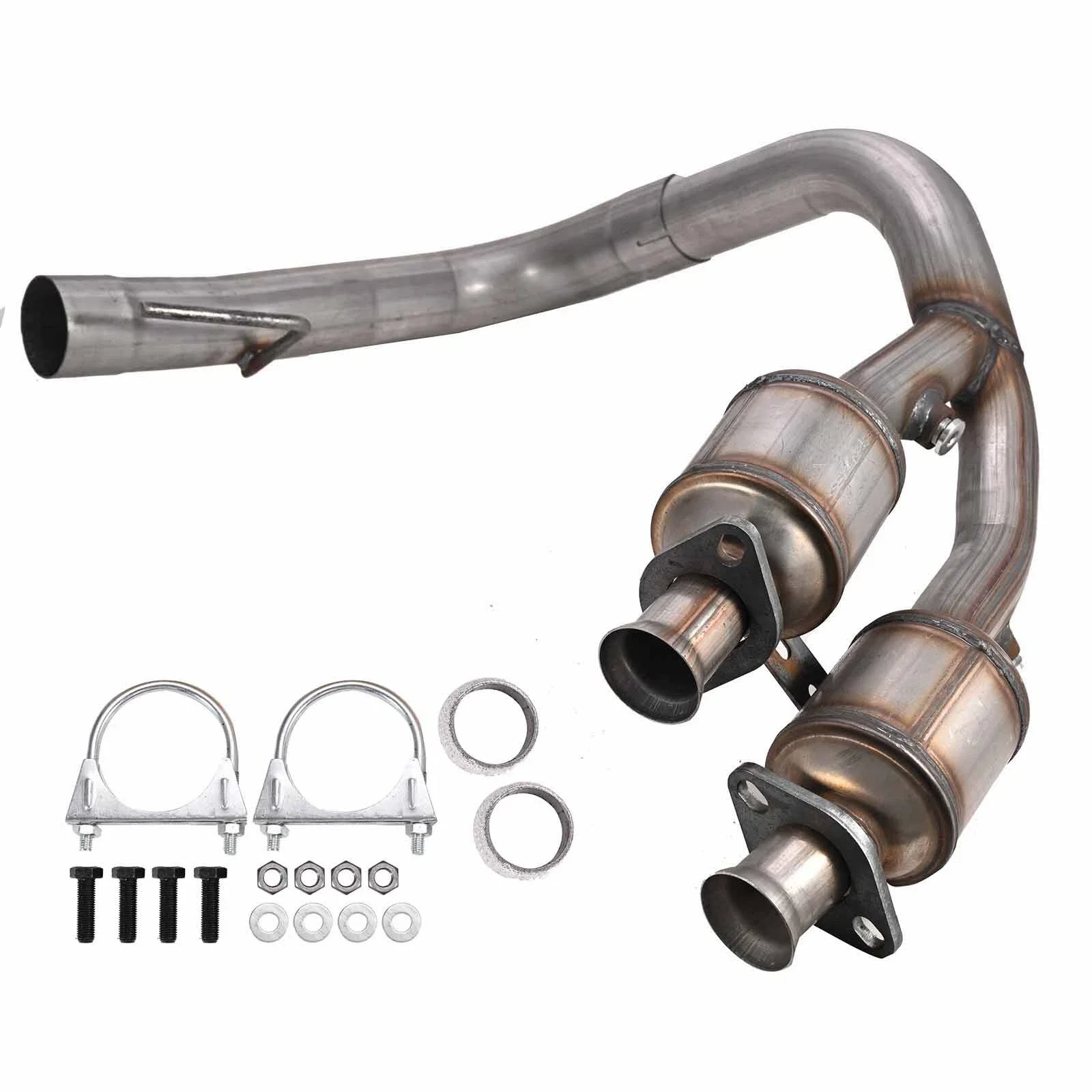 

Direct Fit Exhaust Manifolds With Catalytic Converter For 2001-2004 Jeep Grand Cherokee 4.0L Catalytic Converters