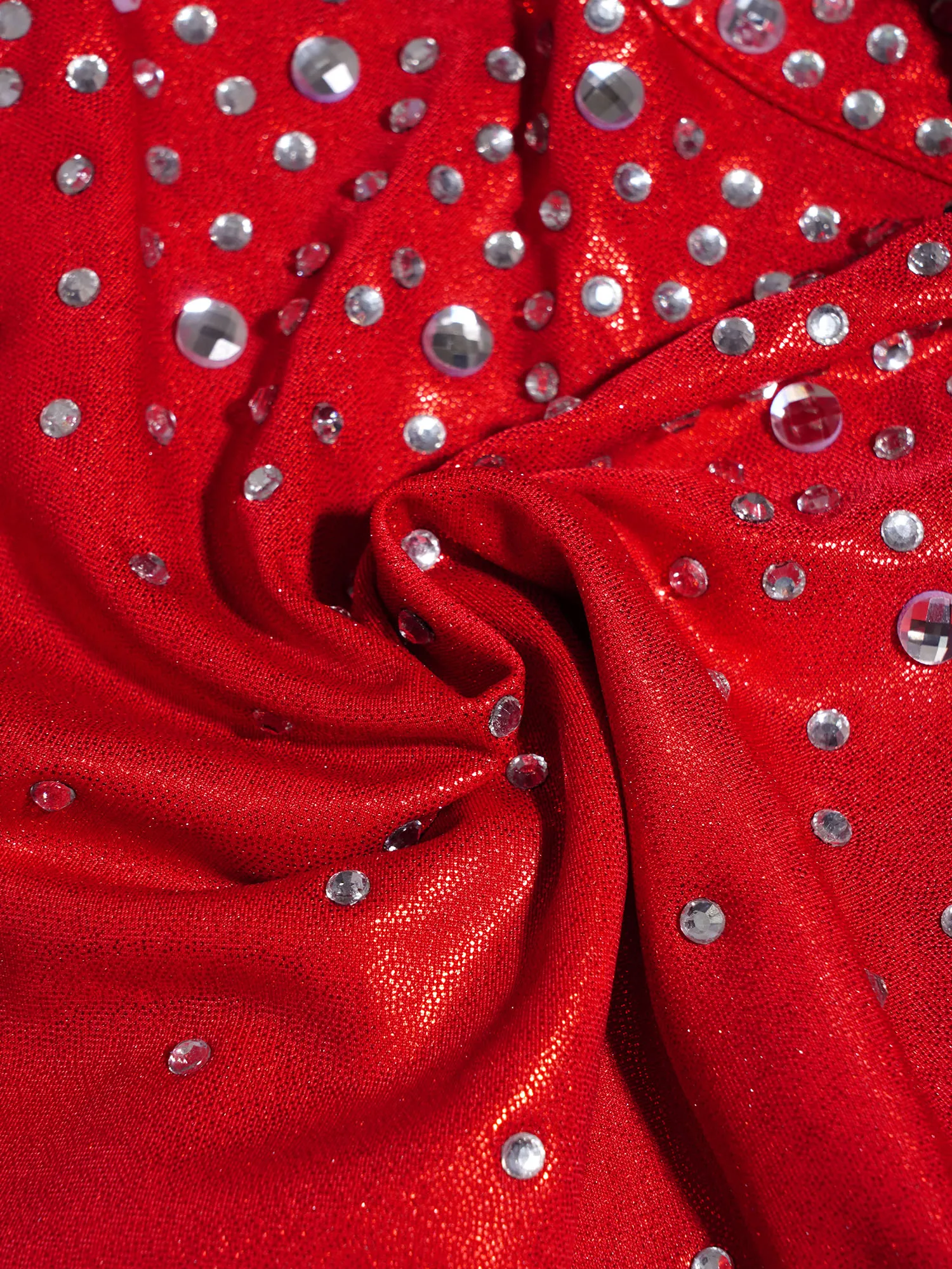 Pantaloni da ballo per pattinaggio di figura per bambina, strass scintillanti, pantaloni leggings sottili elastici metallici, costume da ginnastica