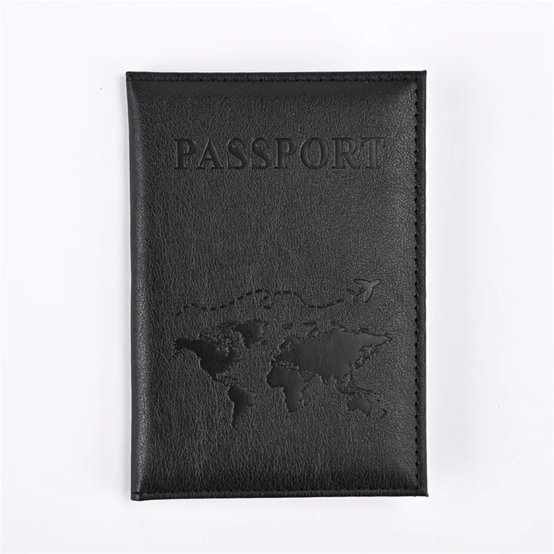 Funda de pasaporte con glaseado de moda para mujer, funda de pasaporte de viaje, billetera de cuero rosa, monedero lindo, soporte de pasaporte para niña