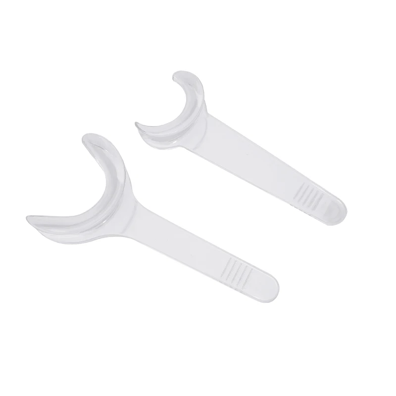 10pcs Dental T-shaped Opener Teaching Prop Opener Large Small Transparent Expansion Opener