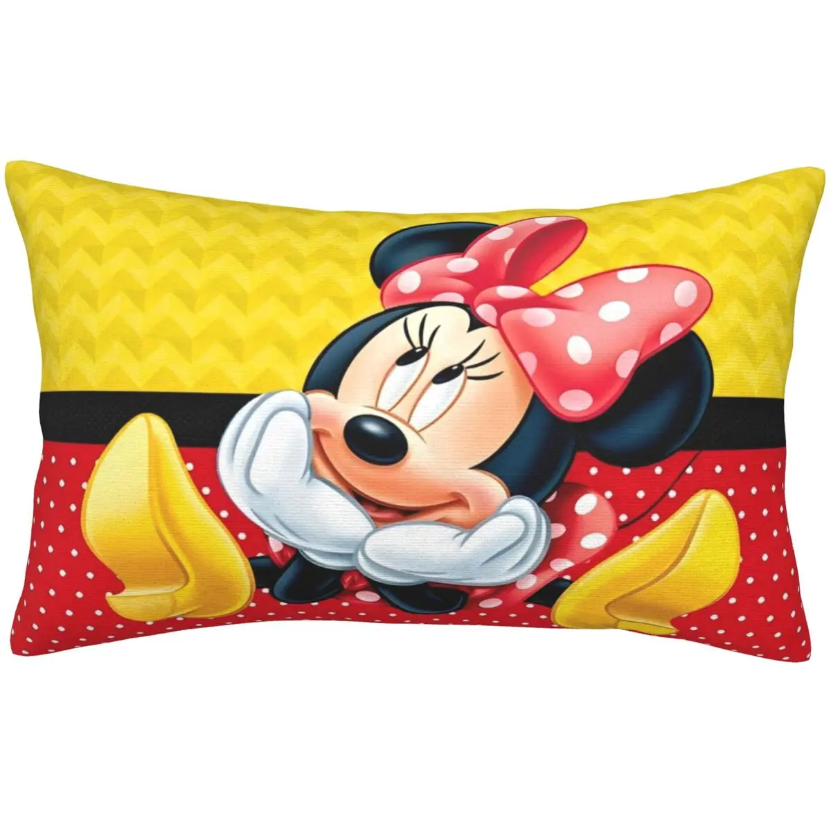 Disney Mickey Mouse Minnie Pillowcases Reversible Bedding for Kid Adult Double Sided Pillow Covers For Bedroom