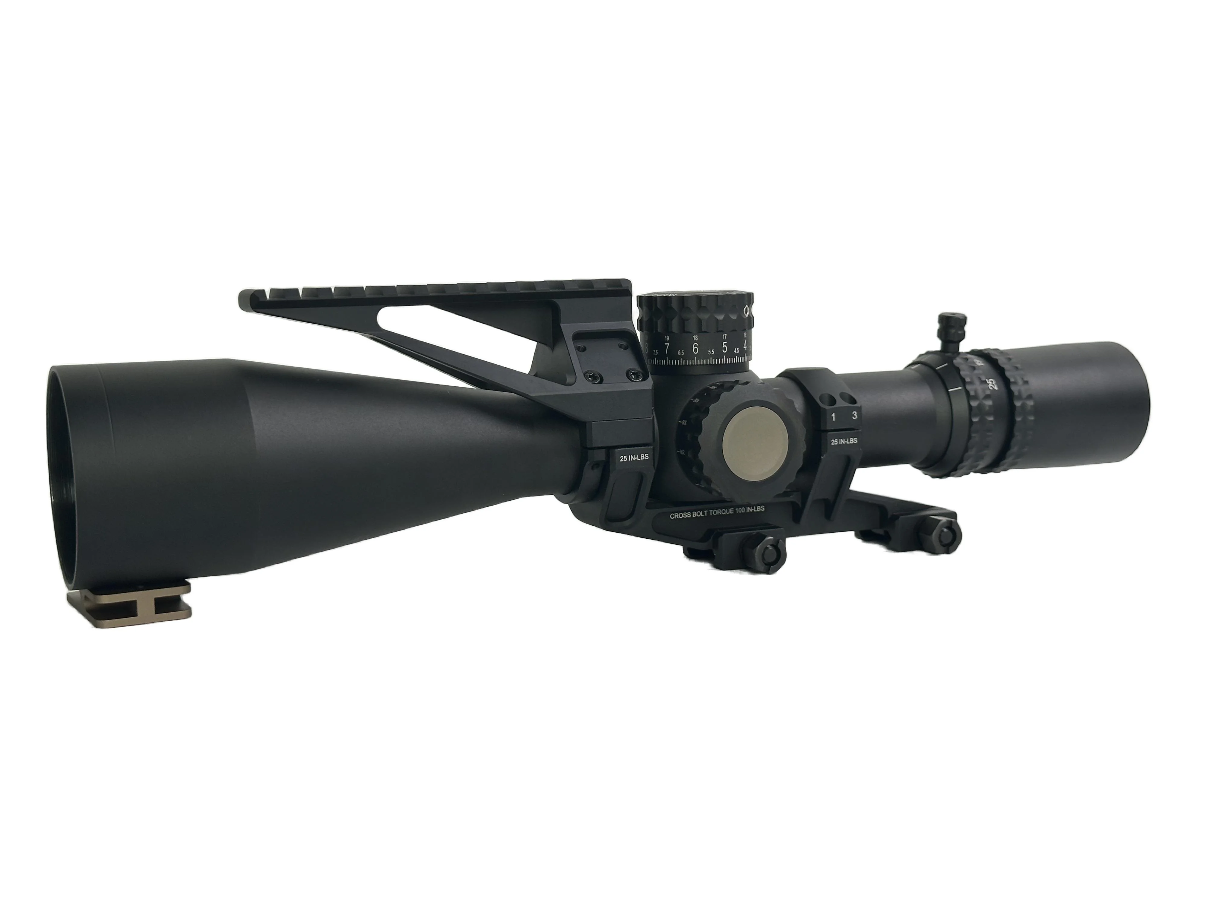 EvolutionGear ATACR 5-25X56 FFP Scope Illuminated W HORUS TREMOR3 Reticle BK