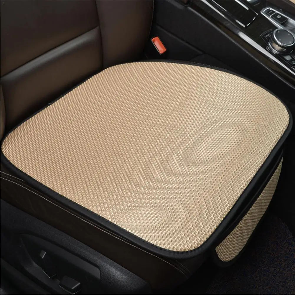 Ice Silk Seat Cushion Summer Car Cool Cushion Breathable Ice Pad Butt Pad Office Cool Mat Chair Pad Car Accssaries