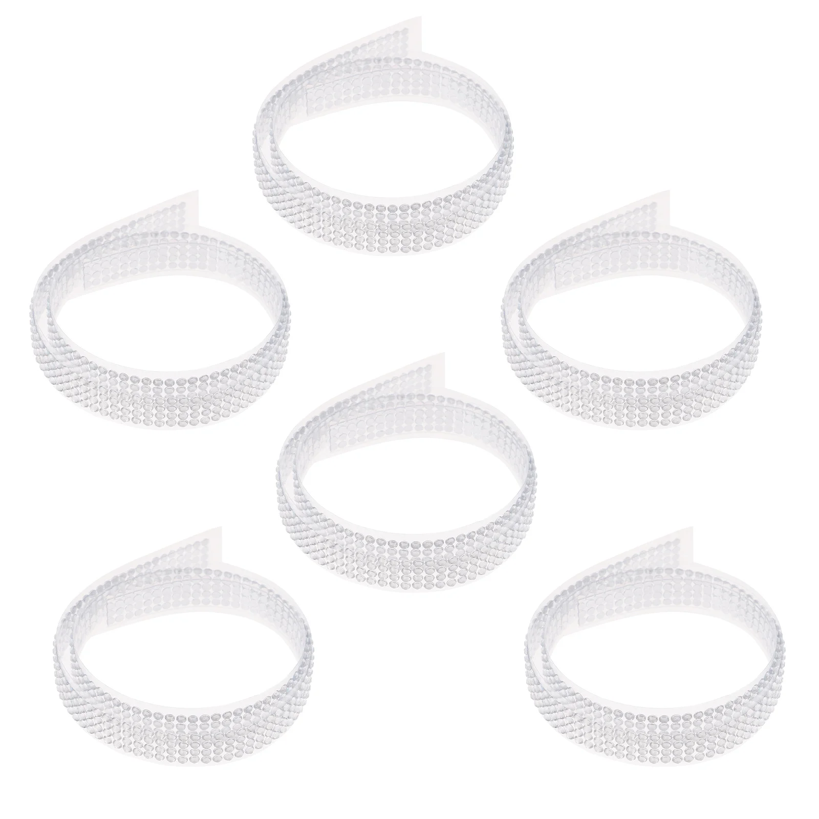

6 Rolls Self Adhesive Acrylic Rhinestone Tape Shiny Diamond Decoration DIY Craft Gift Wrapping Scrapbooking Glitter Tapes