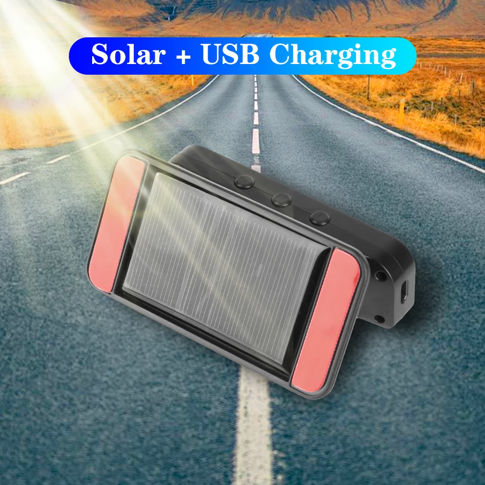 4 أجهزة استشعار اكسسوارات الديكور نظام مراقبة التحكم التلقائي في السطوع TPMS اللاسلكية الطاقة الشمسية إنذار ضغط إطارات السيارة #6