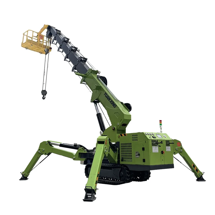 【Direct Factory Sale】Tonlita Supplier Crawler Crane 1.5Ton 3Ton 5Ton Cheap Price Mini Mobile Spider Crane On Sale