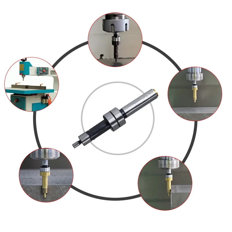 10MM Mechanical HSS Edges Finder For Milling Lathe Machine Touches Point Sensor Including Milling Cutter