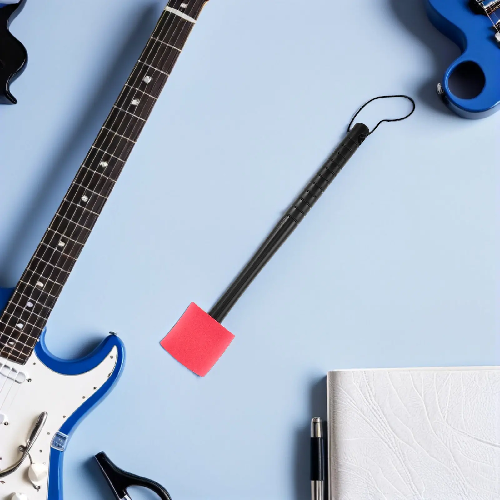 

Молоток для бас-барабана 12,6 дюйма с поролоновым наконечником, противоскользящей пластиковой ручкой, для марширующего оркестра, аксессуар для перкуссии