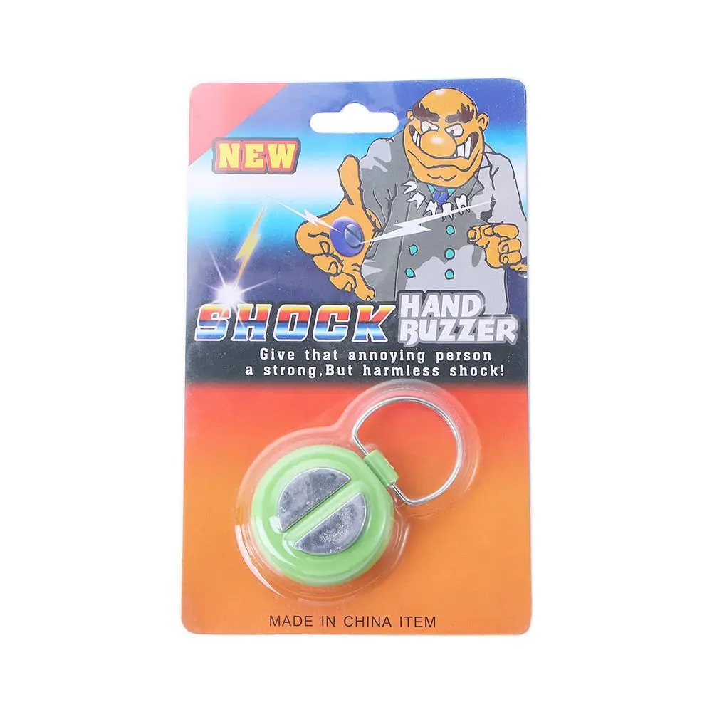 Joke Safety ความแปลกใหม่ Joke Prank Gag ของขวัญไฟฟ้า Shock Handshake ไฟฟ้า Shock ของเล่นไฟฟ้า Handshake ของเล่นของเล่นอิเล็กทรอนิกส์