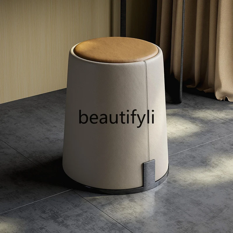 

Dressing stool chair bedroom light luxury minimalist dresser stool household makeup chair low stool