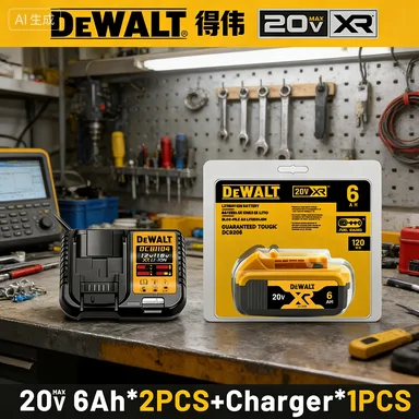 

Новый оригинальный аккумулятор Dewalt DCB200 20В 2.0Ач для ударного шуруповерта DCB201 DCB203 DCB205 DCF880.