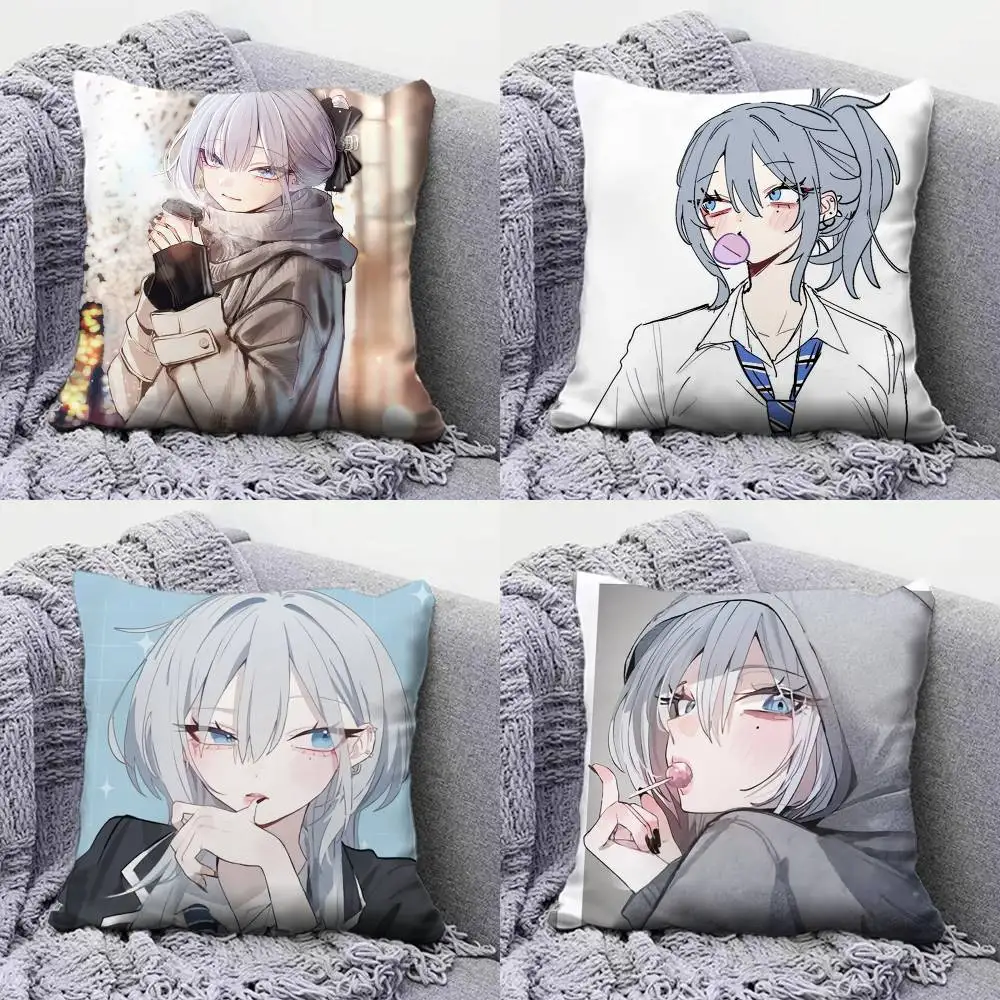 Наволочки Haimiya Senpai Wa Kowakute Kawaii Manga, чехлы для диванных подушек и декоративные наволочки на заказ