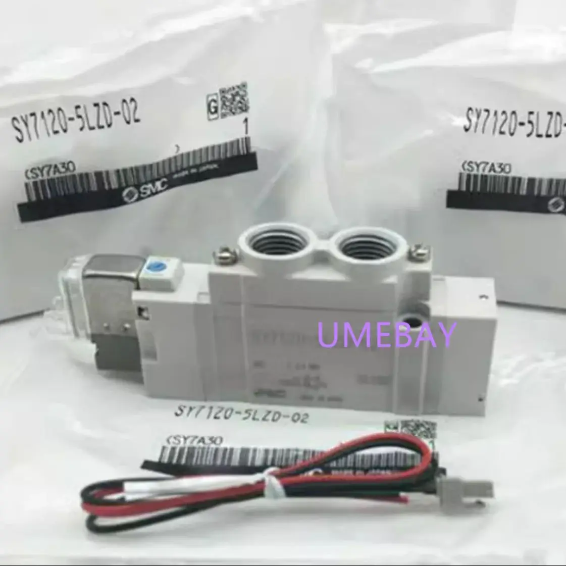 1pcs  Electromagnetic valve SMC   SY3220-6G-M5   SY3220-6GZ-M5  SY3220-6GD-M5   SY3220-6GZD-M5