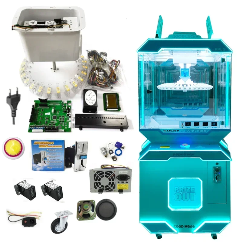 

Вход за монетоприемником, подарочная игровая машина, бесплатный зажим для позвоночника, наклейка, игровой автомат, зажим для карты, призовый автомат с комплектом материнской платы