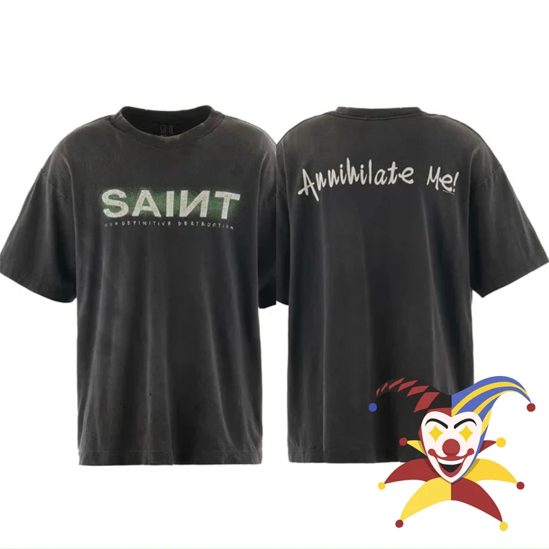 2025ss Saint T Shirt Men Women Letter Printing T-Shirt