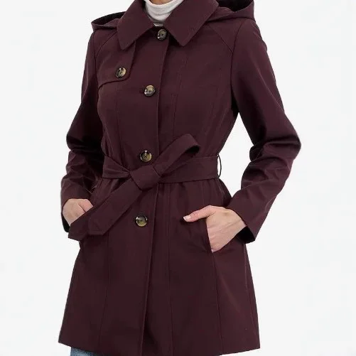 Women's Autumn And Winter CoatsYoung Women's Trendy Casual Versatile Loose Medium And Long Lapel Trench Coat Top, Europe And Ame