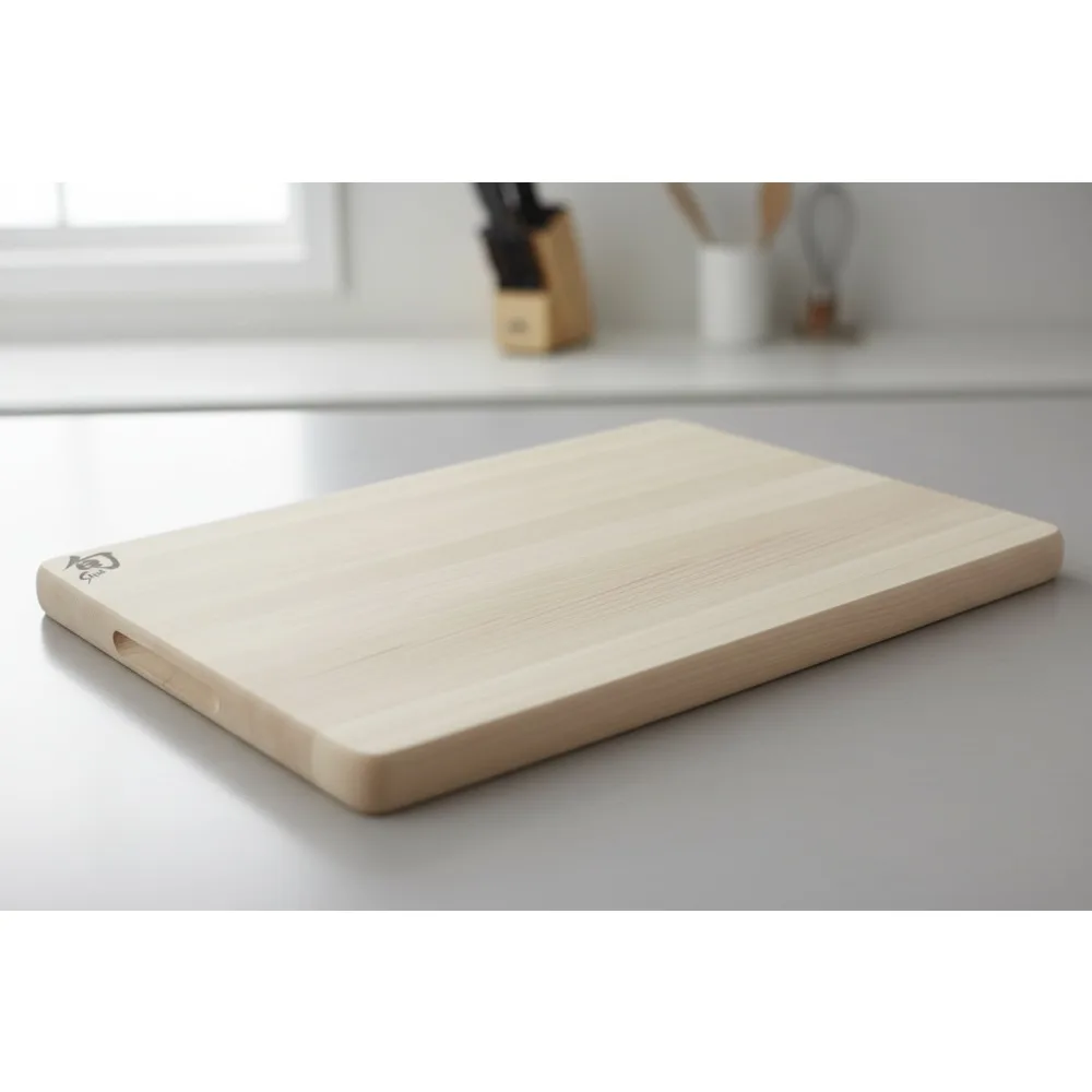 

Medium Hinoki Wood Cutting Board 15.75x10.75 Inch - Japanese Cypress Kitchen Chopping Board for Home Chefs