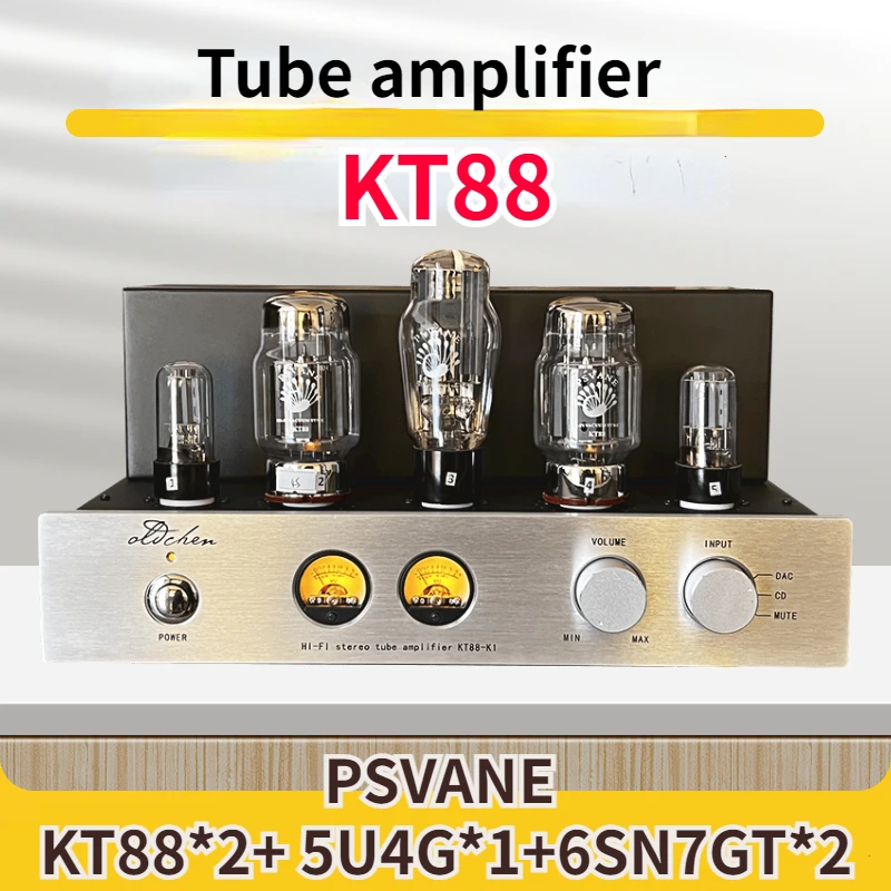 

Kt88 Tube Amplifier Fever Grade PSVANE Bluetooth 5.0 HIFI Speaker Amplifier Home Theater System Speaker