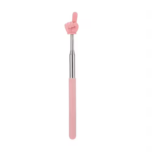 Creative Stainless Steel Teaching Telescopic Rod Finger Design Teaching Stick multifunctional Reading Stick home School Supplies - Image 10