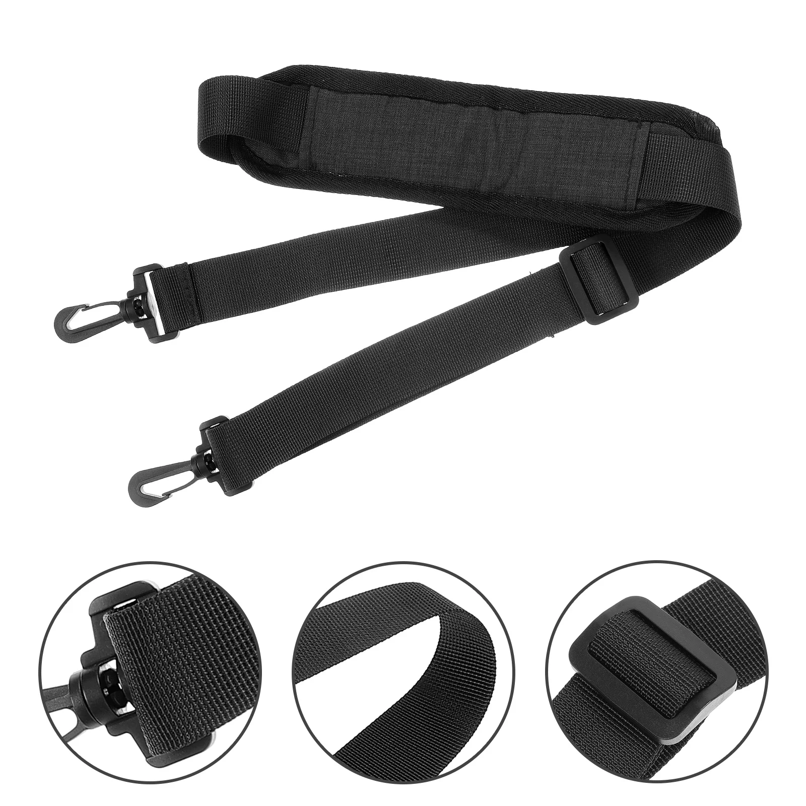 حزام كتف بديل لحقيبة الجولف، حزام بوليستر متين مبطن قابل للتعديل، مريح لحمل أشرطة حقيبة الجولف #6