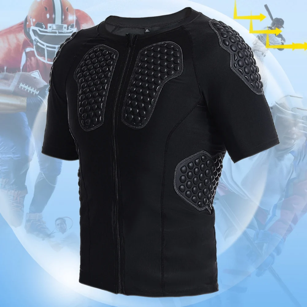 Uniformes de gardien de but professionnels en accent d'abeille, anti-collision, haut à manches courtes, sport, oligoptics, éponge, pantalon serré, équipement de protection