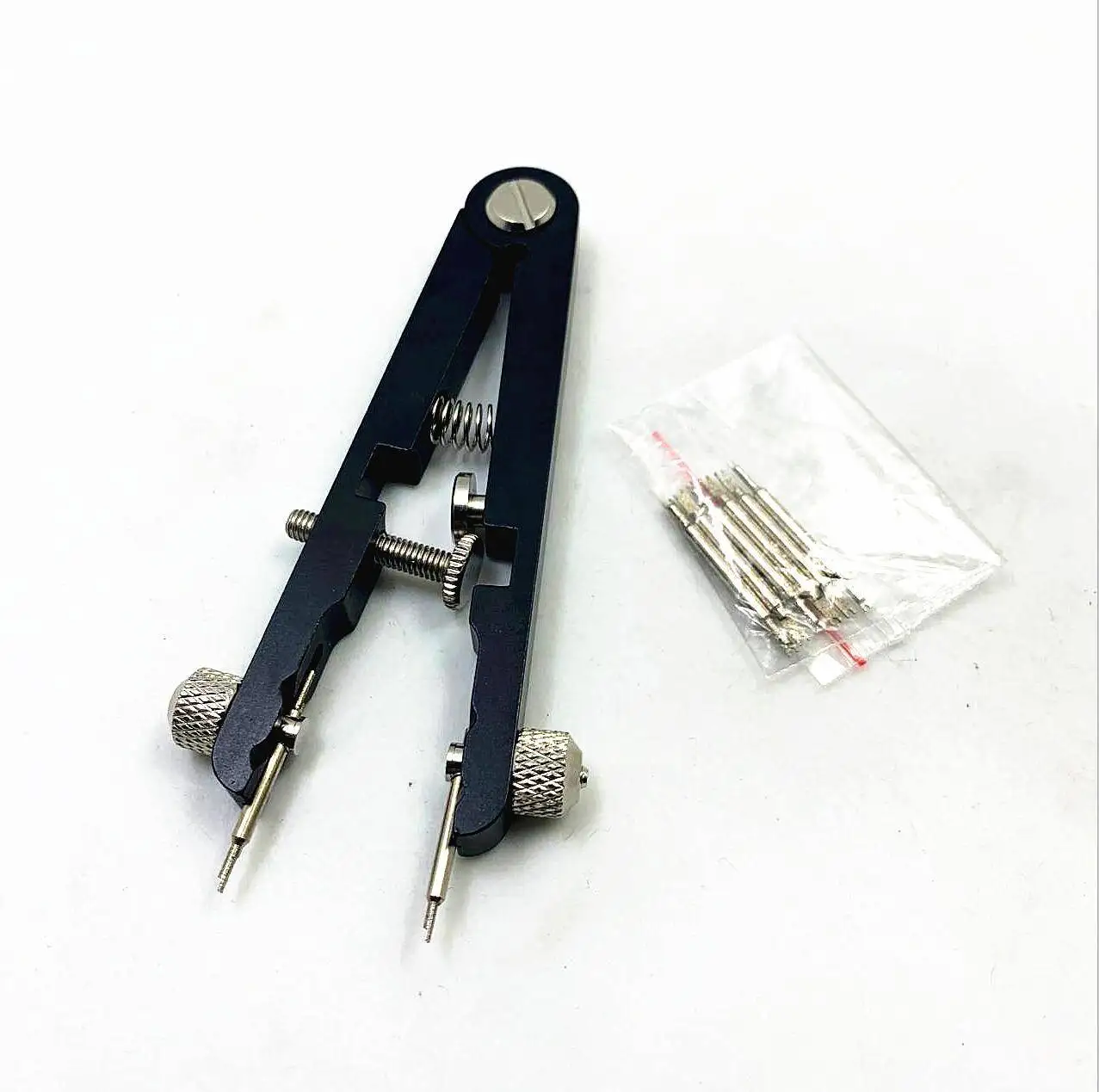 Multifuncional em aço inoxidável Ear Forceps, Rolex Strap Removal Tool, Aplicável Table Repair Tools, Prata 6825