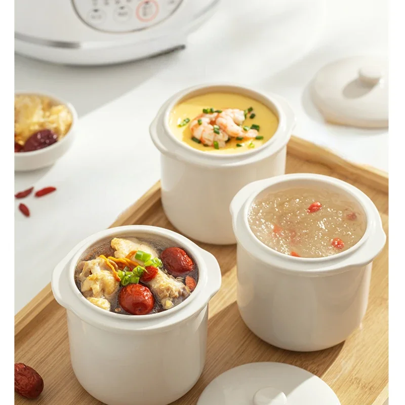 Electric Stew Pot Water-Proof Bird's Nest Electric Stew Pot Automatic Household Ceramic BB Soup Pot Fantastic Congee Cooker