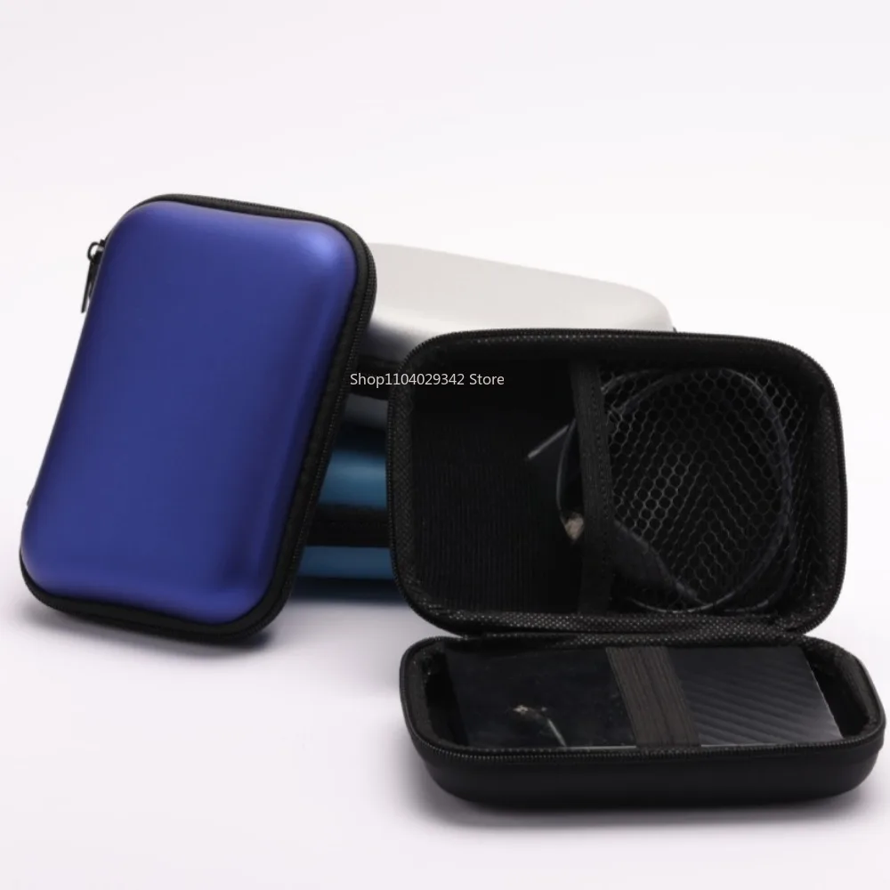 Earphone Data Storage Bag Oval Square Rectangle Cable Organizer Bags Mini Zipper Pouch Tech Gadgets Portable Charger U Disk Case