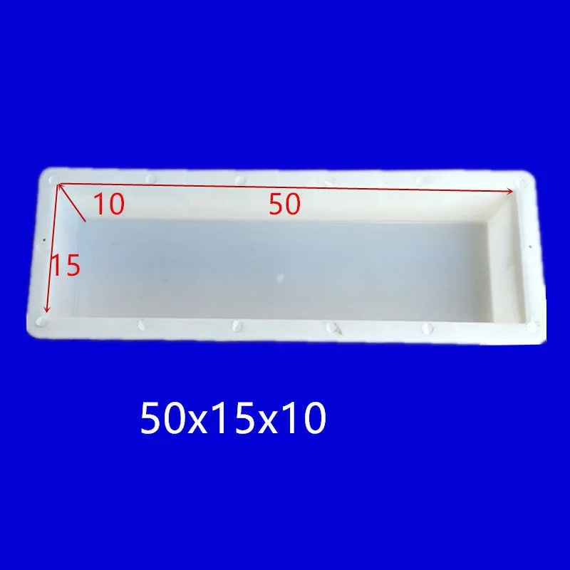 

Concrete Plastic Mold, Right Angle Plan, Flat Stone, Circular Arc Chamfered Road Along Stone, Urban Highway