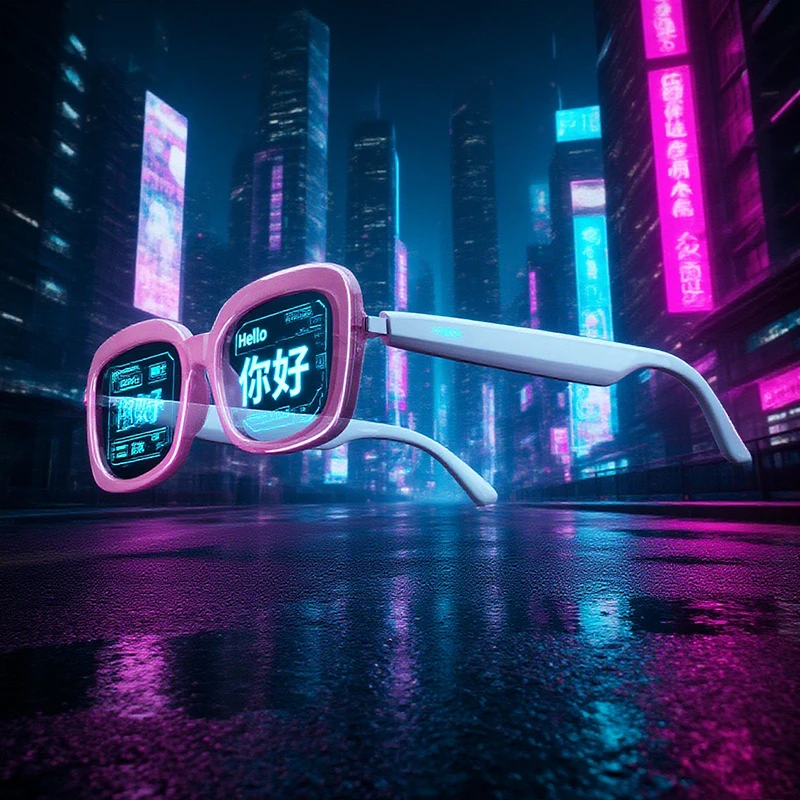 

Умные очки Bluetooth с многоязычным переводами AI Музыкальные фотографии Bluetooth-очки с различными функциями Длительный срок службы батареи