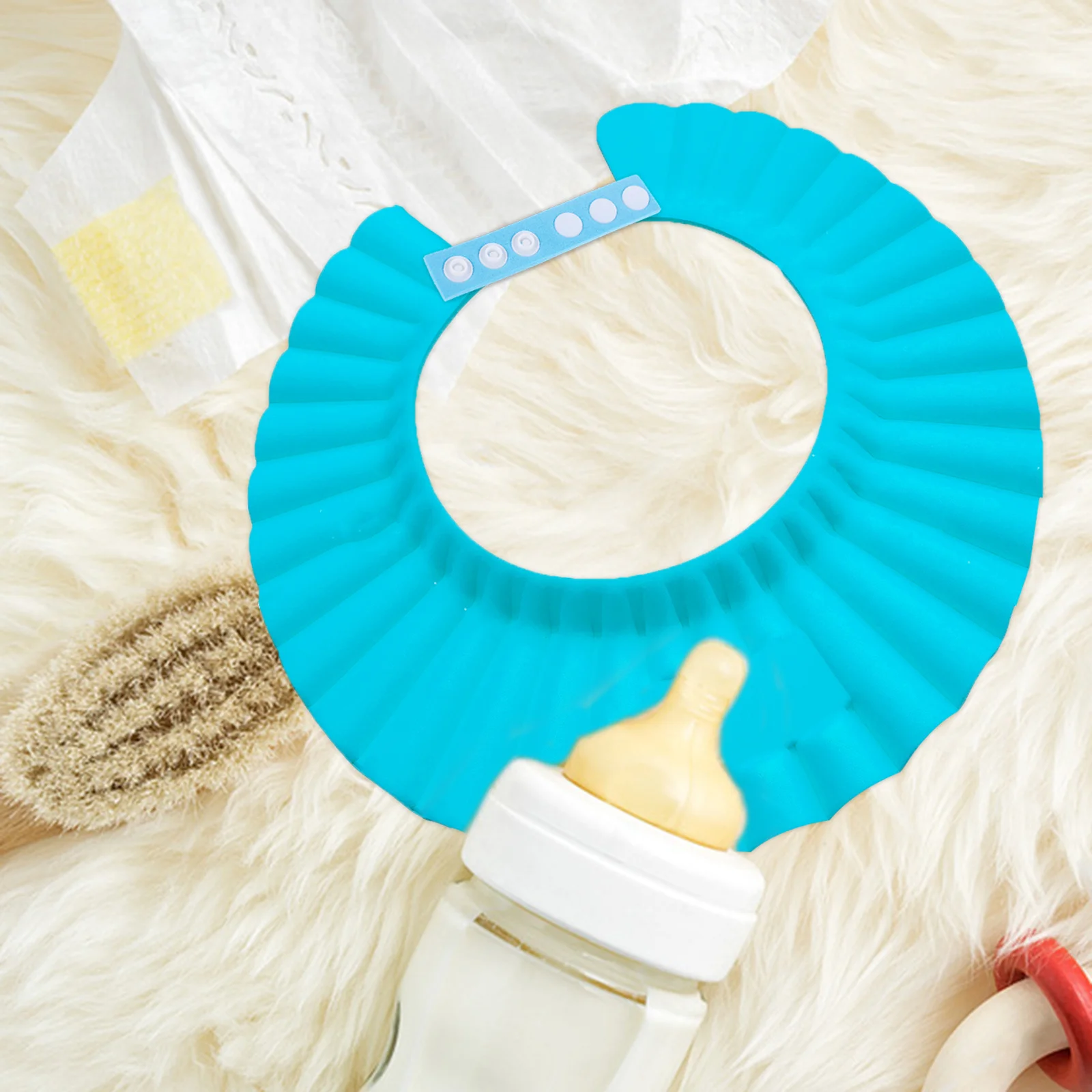 10 個のシャワーキャップ調整ストラップ丈夫なソフトエクステンションストリップ調節可能なフィット入浴帽子交換用バスタイムアクセサリー