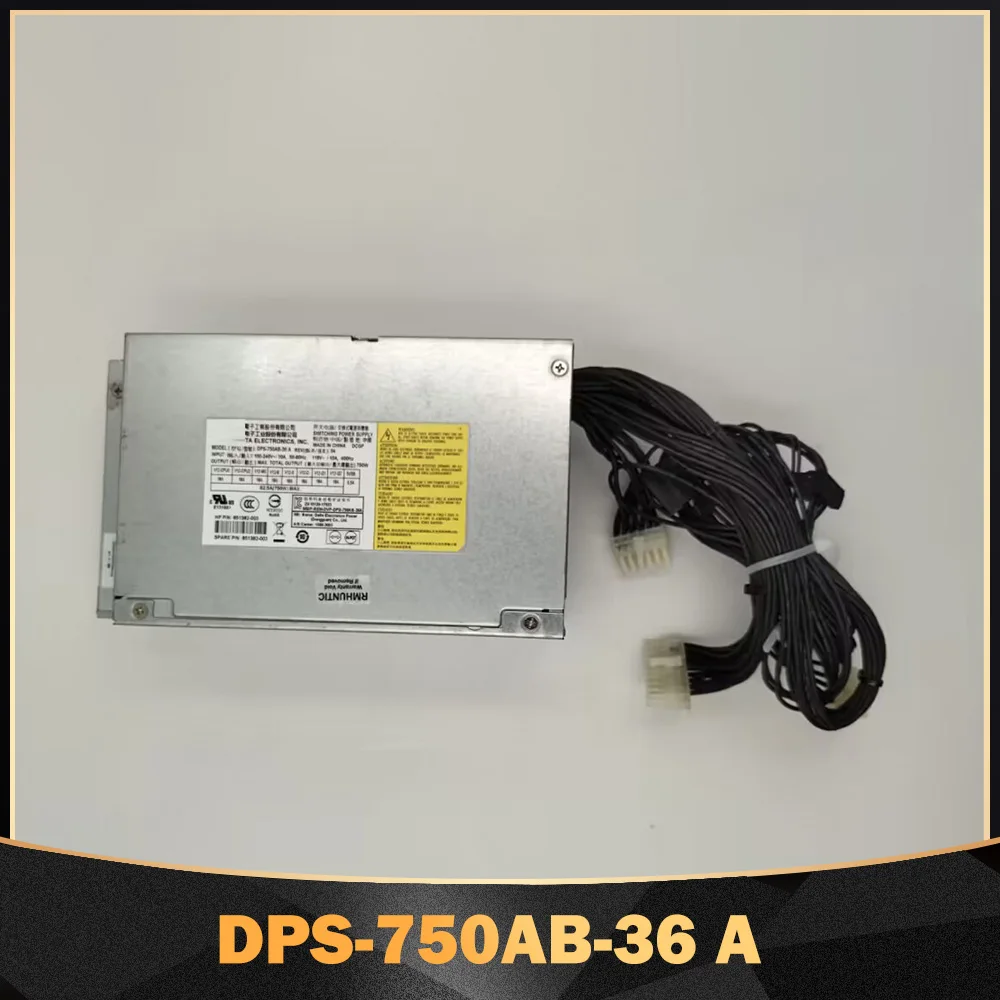 750W Workstation Server Power Supply For HP Z4 G4 DPS-750AB-36 A 851382-001 851382-003