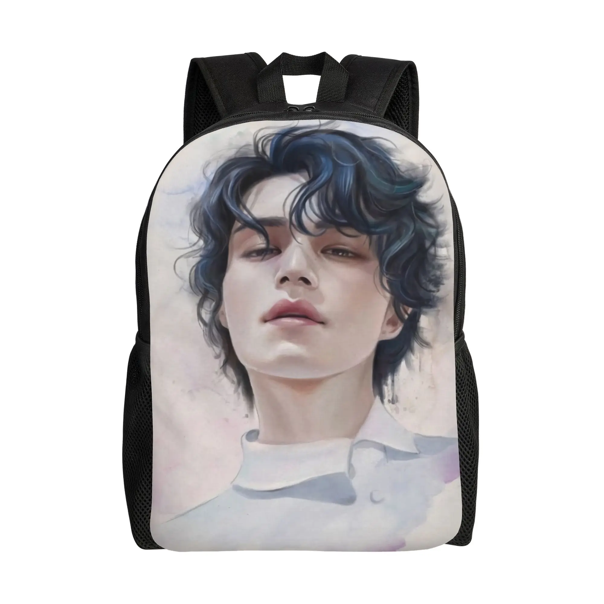 

Рюкзак с принтом Lee Dong Wook, рюкзаки для кемпинга, студенческие унисекс-рюкзаки, забавные школьные сумки, высококачественный большой рюкзак