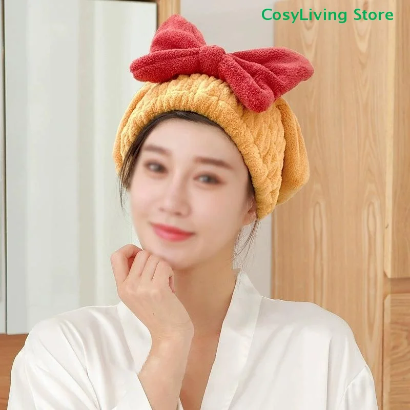 Microfiber Drying Hair Caps Wi - Hair Turban Towel ulasan dan harga